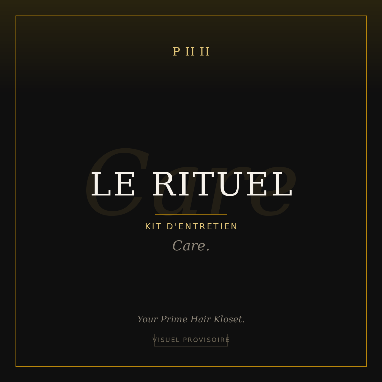 The Ritual — PHH Maintenance Kit
